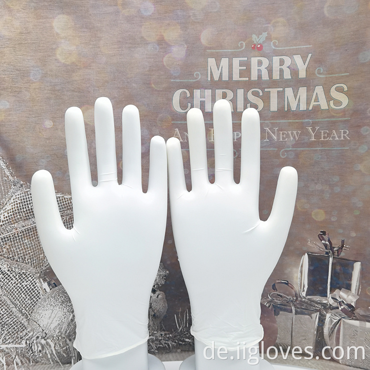 Medizinische Untersuchung Einweg -Nitrilhandschuhe Lieferanten Kisten Pulver kostenlos schwarzweiß Blau Medizinische Nitrilhandschuhe Hersteller